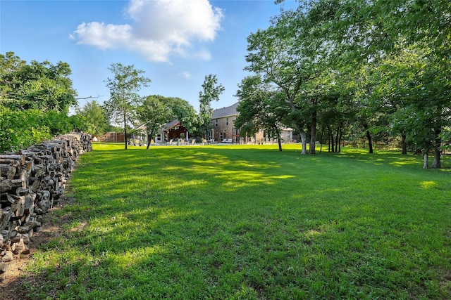 730 Emerald Sound Blvd, Oak Point, TX 75068 - view of green lawn