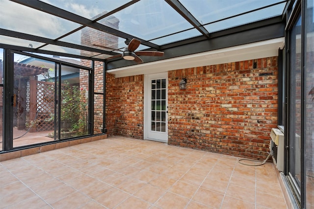 1228 Brookside Dr, Hurst, TX 76053 - view of unfurnished sunroom