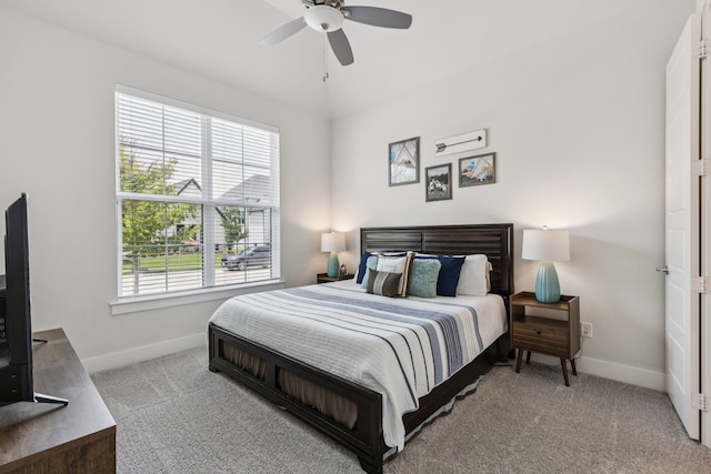 3364 Waverly Dr, Celina, TX 75009 - carpeted bedroom featuring baseboards and ceiling fan