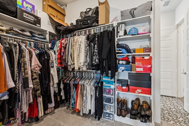 3364 Waverly Dr, Celina, TX 75009 - spacious closet featuring carpet flooring