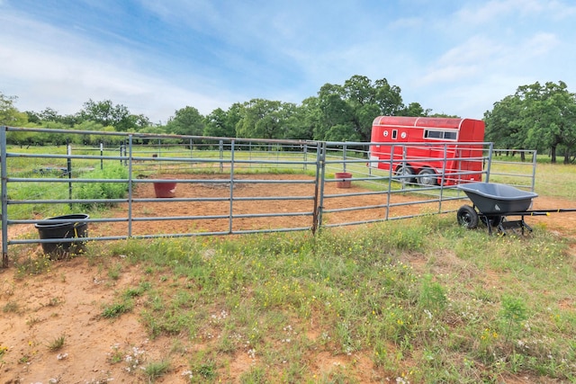 234 Pumphrey Rd, Loving, TX 76460 - view of community featuring an outbuilding, a view of countryside, and an exterior structure