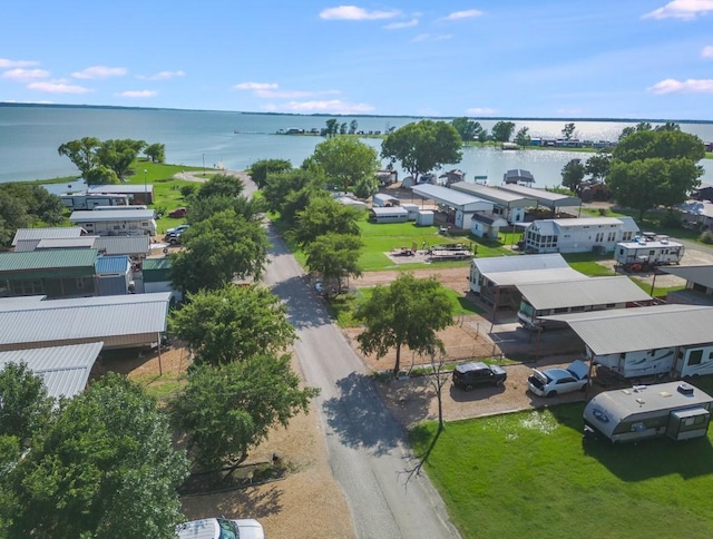 1045 Pelican Isle Dr, Kerens, TX 75144 - bird's eye view of a large body of water