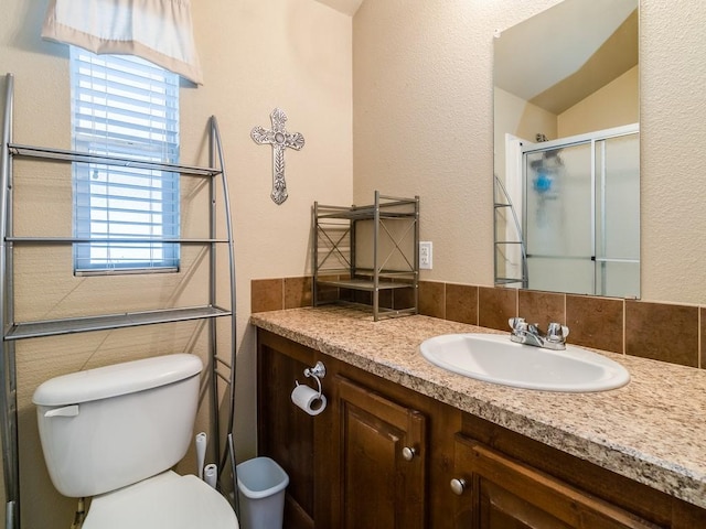 1045 Pelican Isle Dr, Kerens, TX 75144 - full bath featuring vanity and a shower stall