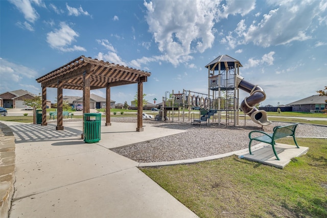 1315 Blessed Ln, Royse City, TX 75189 - community playground featuring a pergola