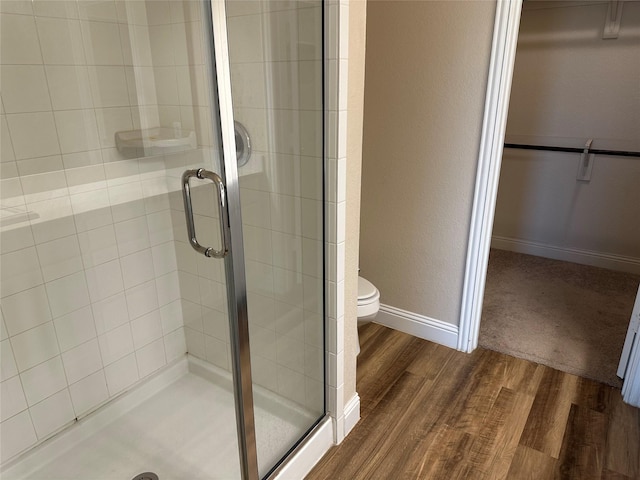 1206 Erika, Forney, TX 75126 - full bath with a shower stall and wood finished floors