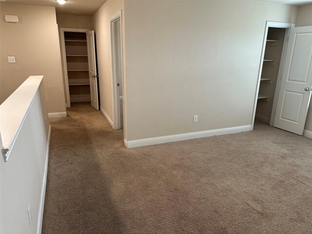 1206 Erika, Forney, TX 75126 - corridor featuring carpet and baseboards