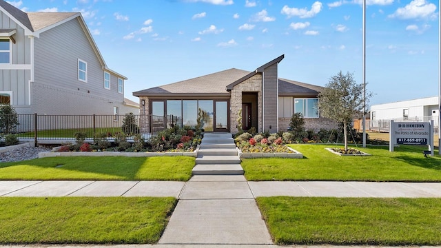 1525 Central Park Dr, Alvarado, TX 76009 - view of front of house with brick siding