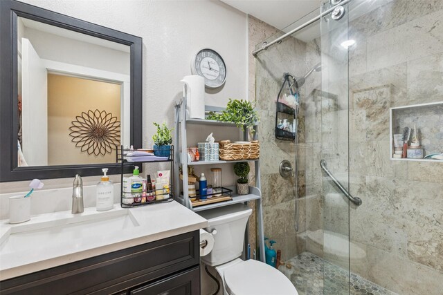 3244 Gail Ct, Irving, TX 75060 - full bath with vanity and a stall shower