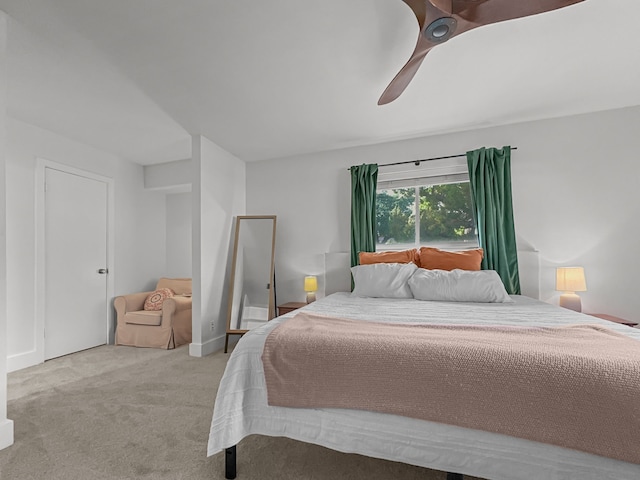 312 Meadowlark Dr, Richardson, TX 75080 - carpeted bedroom featuring a ceiling fan and baseboards