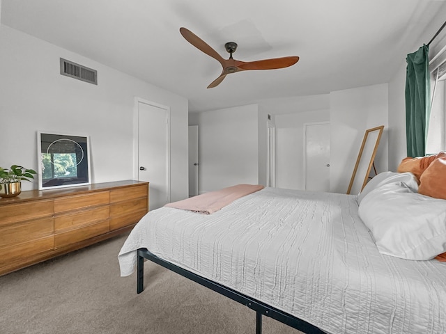 312 Meadowlark Dr, Richardson, TX 75080 - bedroom with carpet and ceiling fan