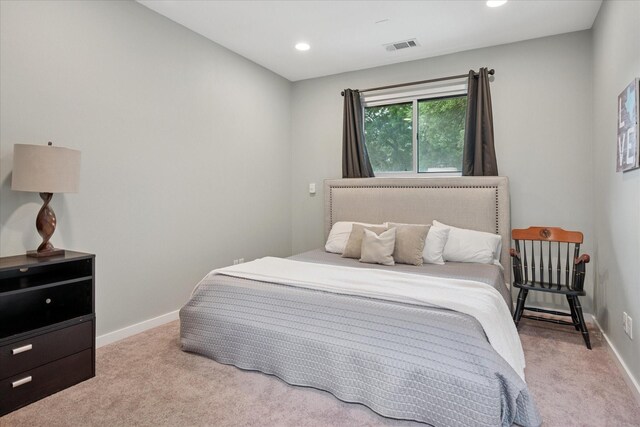 613 N Bailey Ave, Fort Worth, TX 76107 - bedroom with carpet flooring and recessed lighting