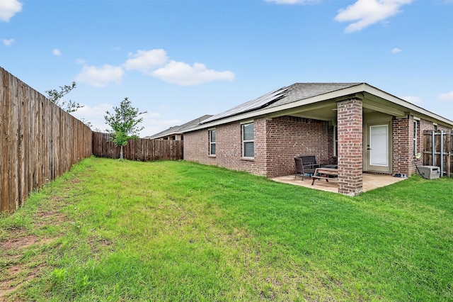 2806 Peony Dr, Sherman, TX 75092 - fenced backyard featuring a patio