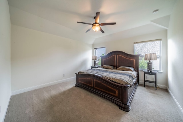 13122 Dolomite Dr, Frisco, TX 75035 - bedroom with light colored carpet and ceiling fan