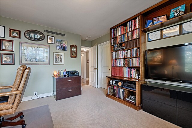 3525 Turtle Creek Blvd Unit 4E, Dallas, TX 75219 - office featuring carpet flooring and baseboards