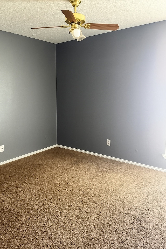 202 Modene Ave, Waxahachie, TX 75165 - spare room featuring a ceiling fan and carpet
