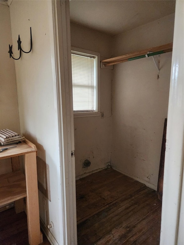 1000 Harrison St, Commerce, TX 75428 - washroom with wood finished floors