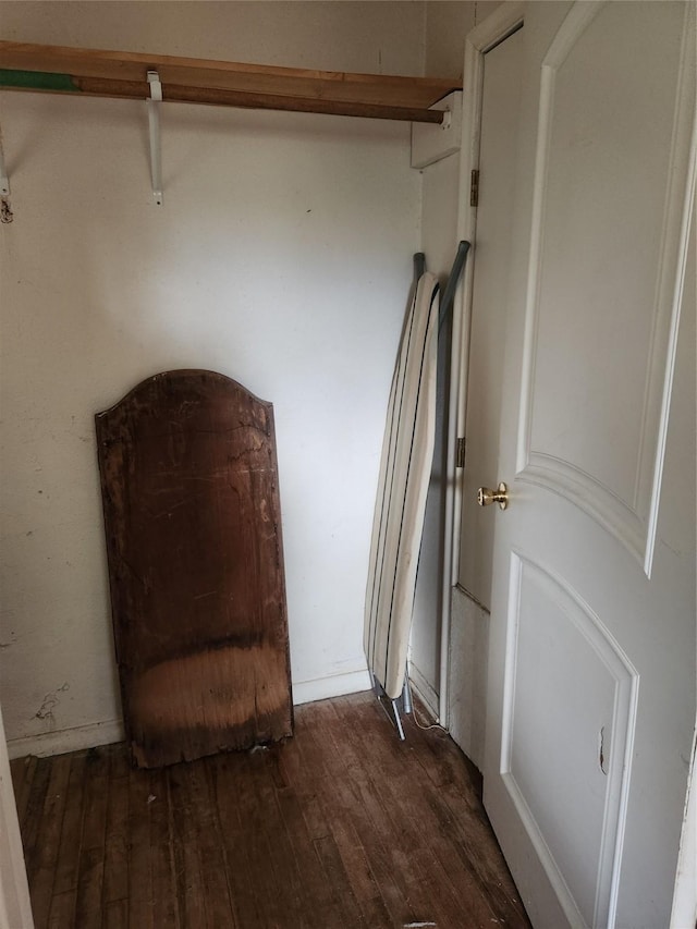 1000 Harrison St, Commerce, TX 75428 - unfurnished room with wood-type flooring