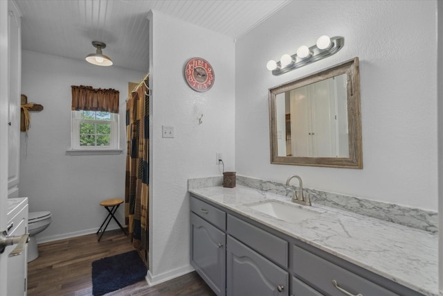 180 Vz County Road 4202, Canton, TX 75103 - full bath featuring vanity and wood finished floors