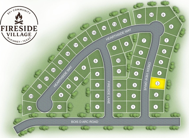 3708 Creek View Dr, Mckinney, TX 75071 - map / location