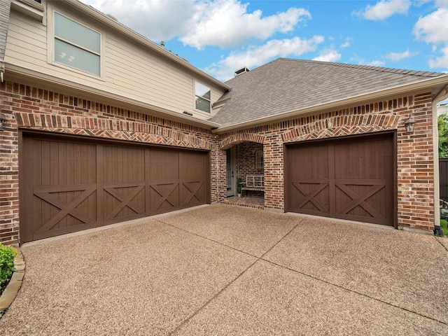 3309 Laurel Fork Dr, Mckinney, TX 75070 - garage featuring concrete driveway