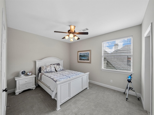 3309 Laurel Fork Dr, Mckinney, TX 75070 - bedroom featuring carpet flooring and a ceiling fan
