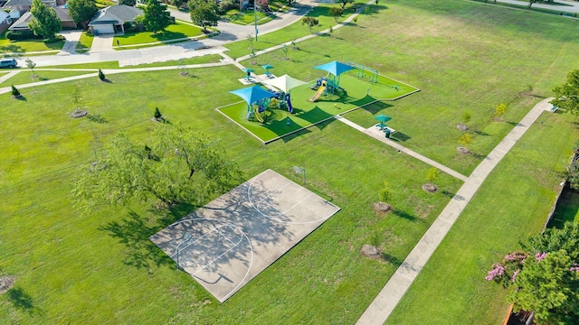 4901 Marcus Dr, Flower Mound, TX 75028 - bird's eye view of a community park
