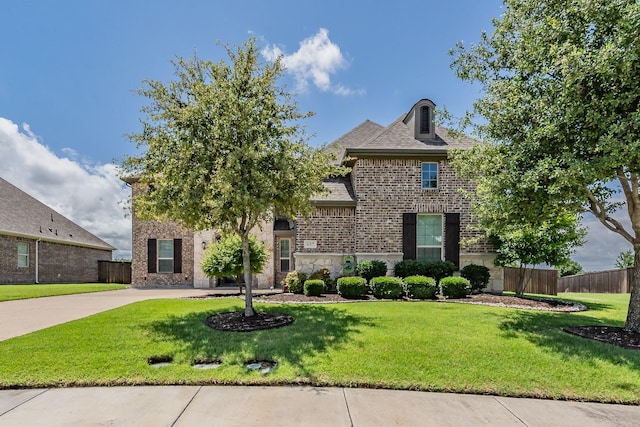 407 Emerson Dr, Rockwall, TX 75087 - view of front facade featuring brick siding and stone siding