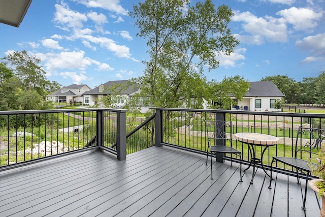 1022 Bow St, Rockwall, TX 75087 - deck with a residential view