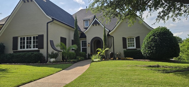 2305 Castle Creek Dr, Mansfield, TX 76063 - view of front of property featuring a front lawn