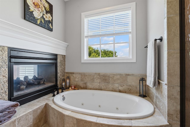 2305 Castle Creek Dr, Mansfield, TX 76063 - bathroom featuring a whirlpool tub