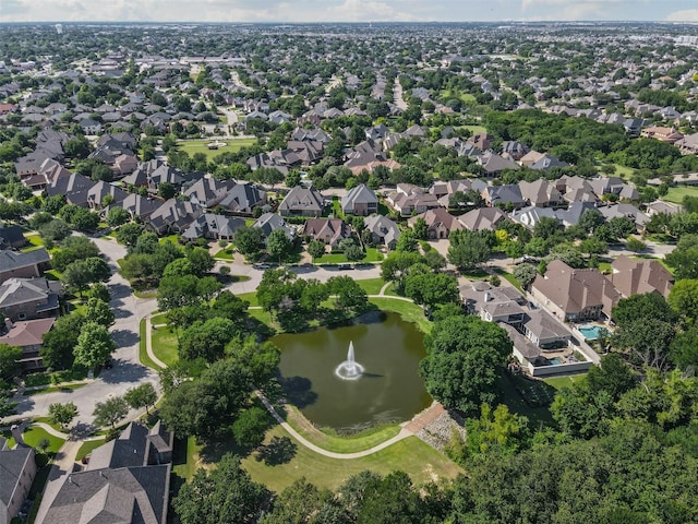 2305 Castle Creek Dr, Mansfield, TX 76063 - aerial view of property and surrounding area featuring a nearby body of water and nearby suburban area