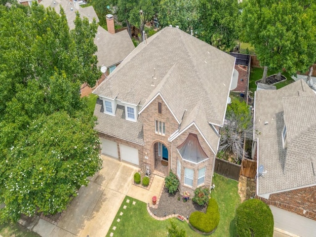 1721 Cross Point Rd, Mckinney, TX 75070 - aerial view of property and surrounding area