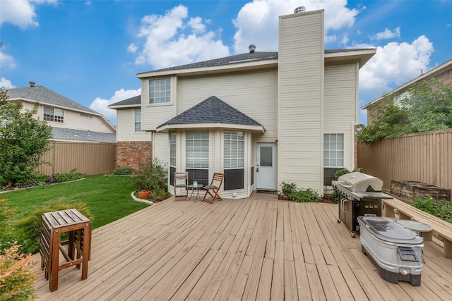 7504 Lomo Alto, Plano, TX 75024 - deck with area for grilling