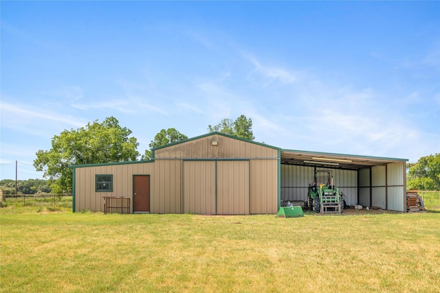 10900 Fm 1189, Lipan, TX 76462 - view of pole building with a lawn