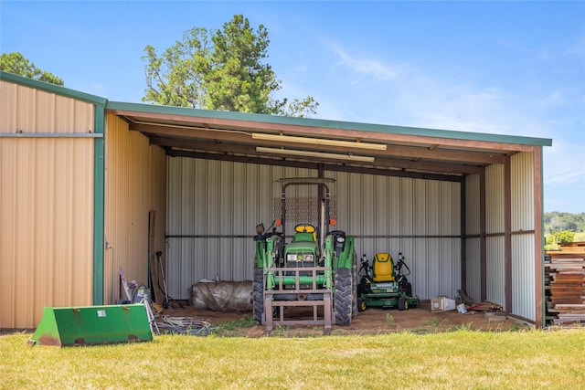 10900 Fm 1189, Lipan, TX 76462 - view of pole building featuring a carport