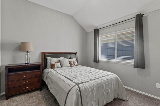 1732 Jasmine Trl, Savannah, TX 76227 - bedroom featuring carpet floors and lofted ceiling