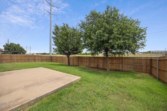 330 Broken Bow, Krum, TX 76249 - fenced backyard featuring a patio