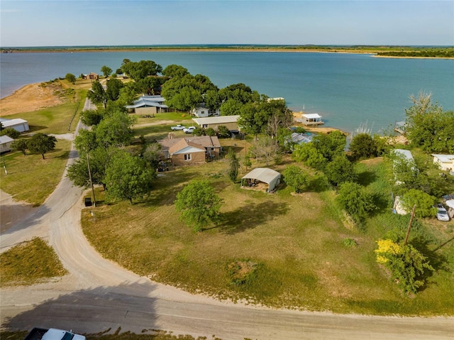10074 County Road 200, Breckenridge, TX 76424 - drone / aerial view of a large body of water