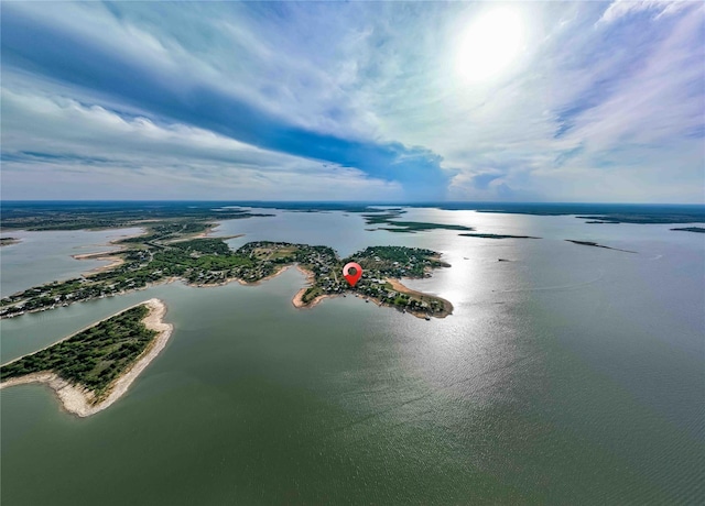 10074 County Road 200, Breckenridge, TX 76424 - drone / aerial view of a large body of water