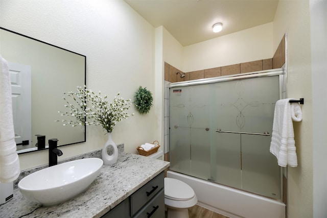 2621 Canton Dr, Fort Worth, TX 76112 - full bath with vanity and enclosed tub / shower combo