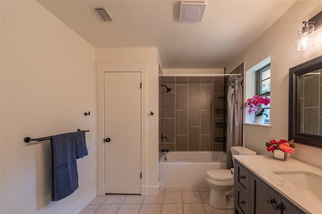 18 Tula Ct, Nocona, TX 76255 - full bath featuring tile patterned floors, vanity, and shower / tub combo