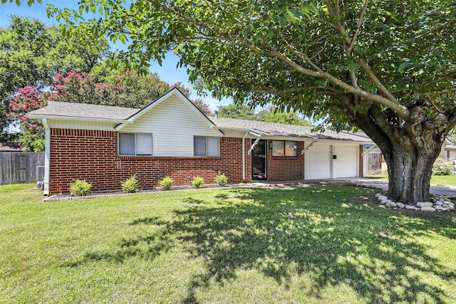 324 Jasmine Ct, Burleson, TX 76028 - ranch-style home with an attached garage, brick siding, driveway, and roof with shingles