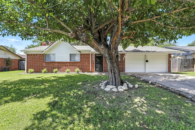 324 Jasmine Ct, Burleson, TX 76028 - ranch-style home featuring an attached garage, brick siding, and driveway