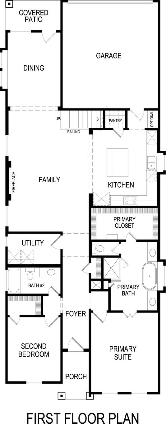 8236 Caprock, Rowlett, TX 75089 - view of home floor plan