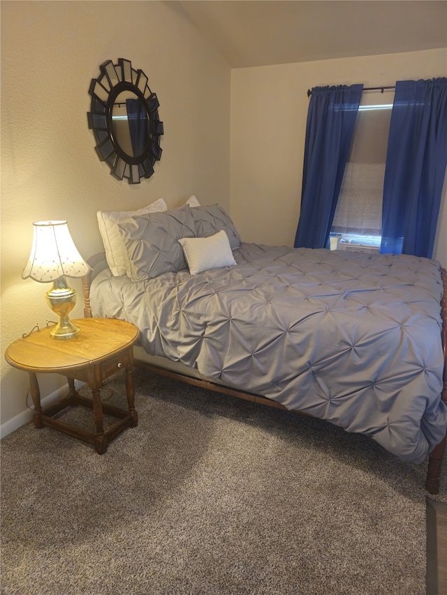 91 Heather Ln, Pottsboro, TX 75076 - bedroom featuring carpet floors and lofted ceiling