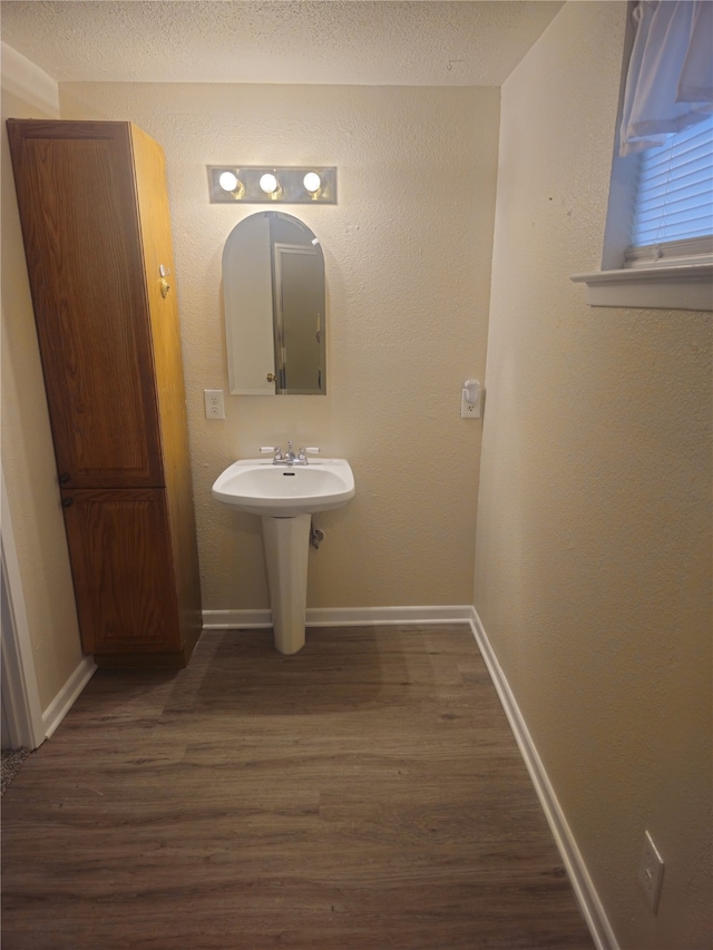 91 Heather Ln, Pottsboro, TX 75076 - bathroom with wood finished floors