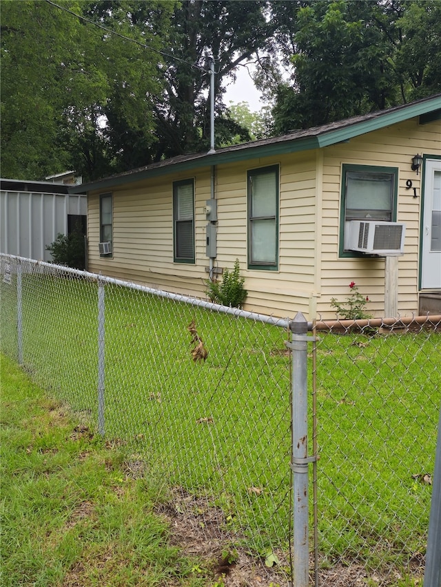91 Heather Ln, Pottsboro, TX 75076 - view of front of house with cooling unit