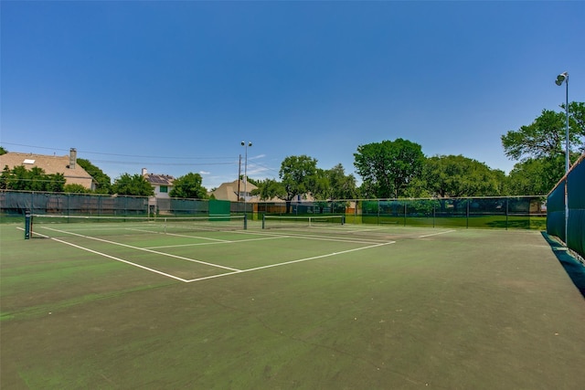 18423 Rain Dance Trl, Dallas, TX 75252 - view of tennis court