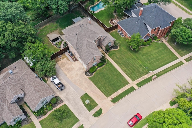 204 Oregon Trl, Argyle, TX 76226 - view from above of property