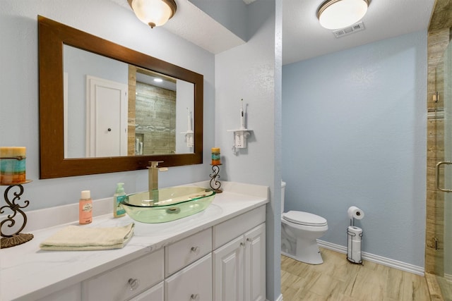 845 Griffith Ave, Terrell, TX 75160 - full bathroom featuring vanity and a stall shower